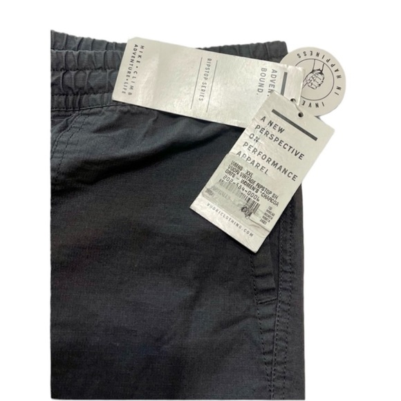 Vuori Vintage Ripstop Shorts Size XL Women Pull On Pockets Drawstring New XXL 2X - Picture 3 of 5
